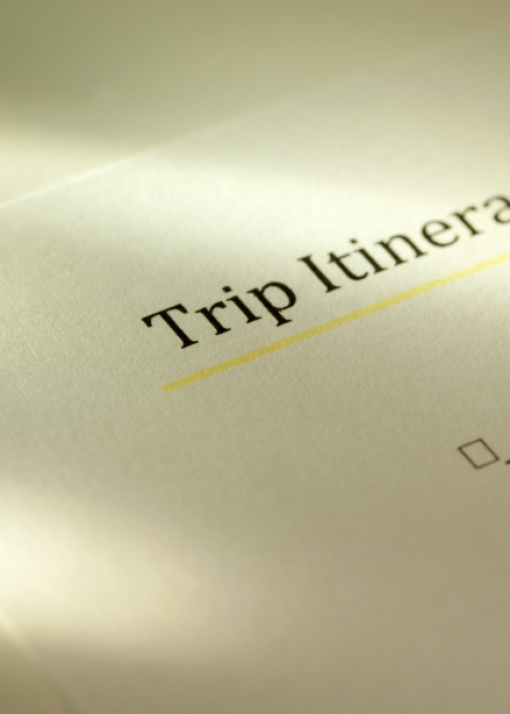 Suggested Itineraries Suggested Itineraries